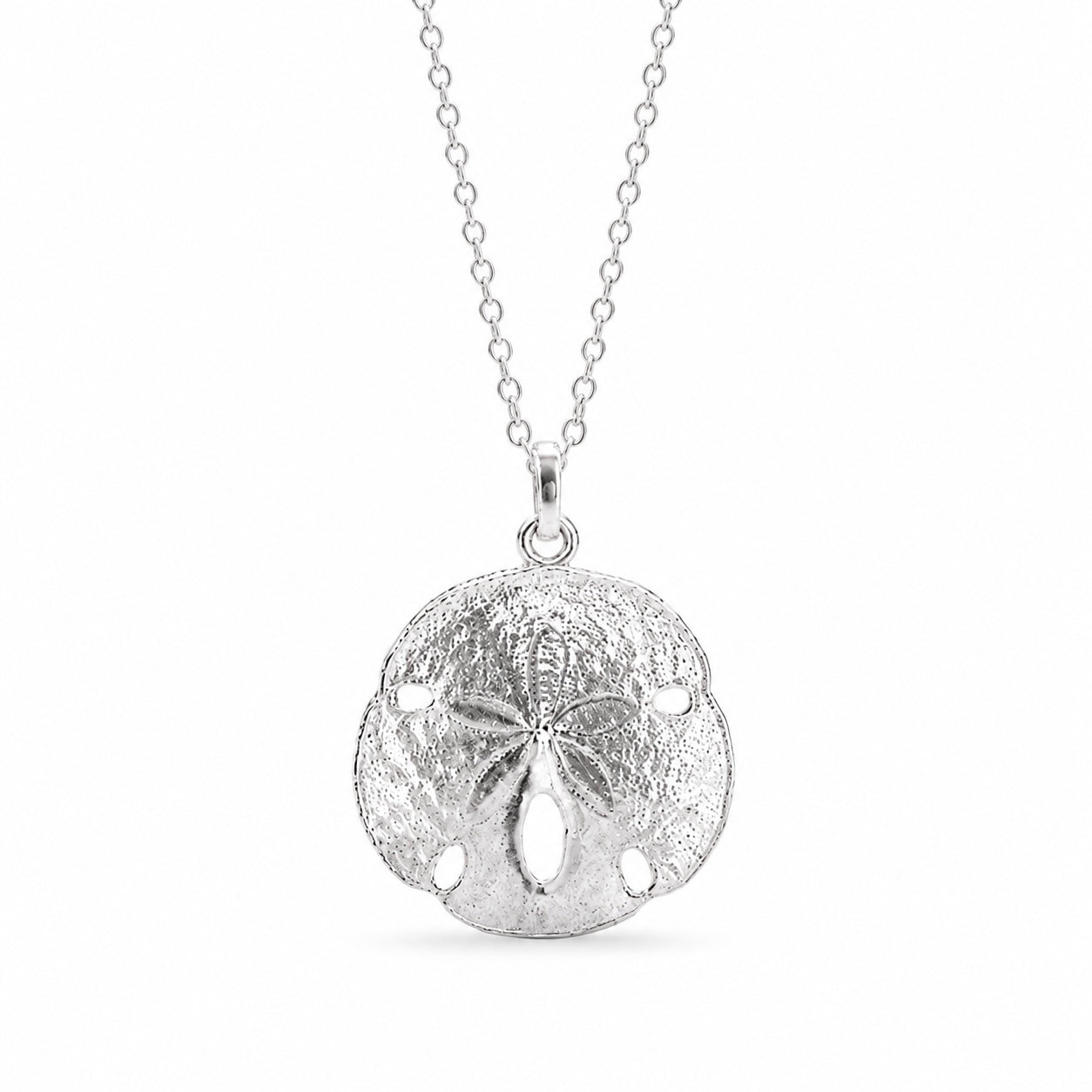 Small Sand Dollar Shell Necklace