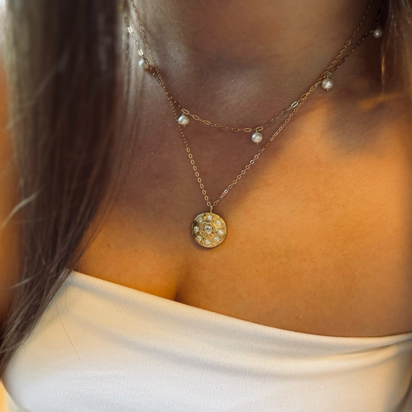 Gold medallion