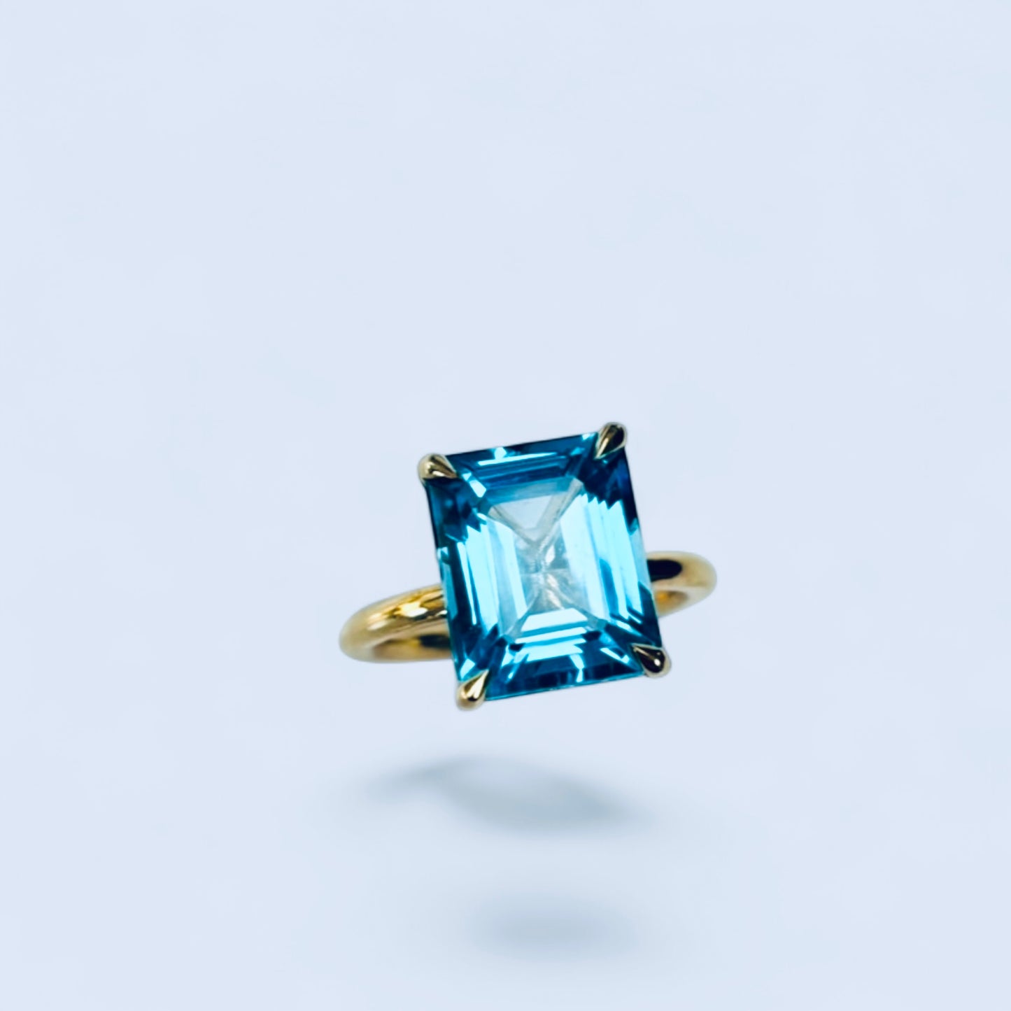 Something Blue Cocktail Ring