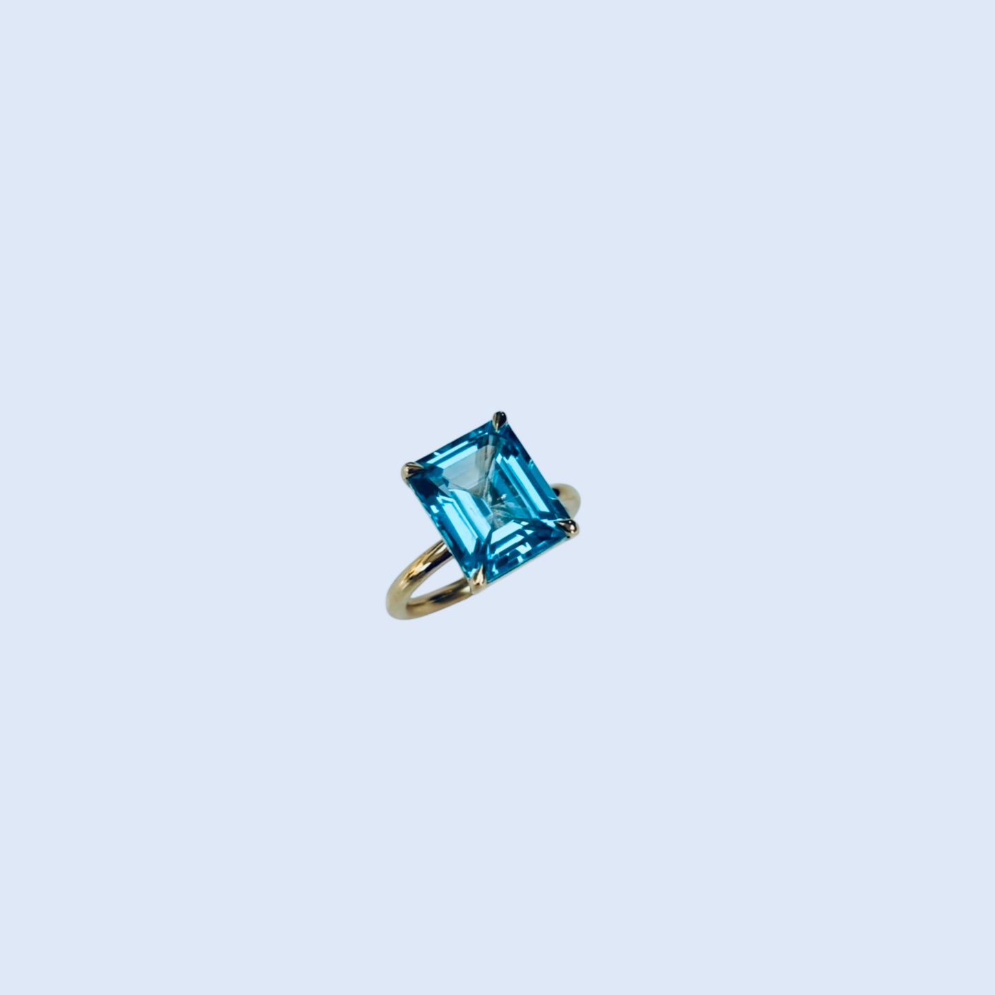 Something Blue Cocktail Ring