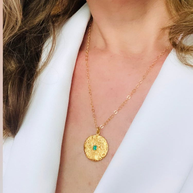 Ancient Medallion Necklace - BKBLondon