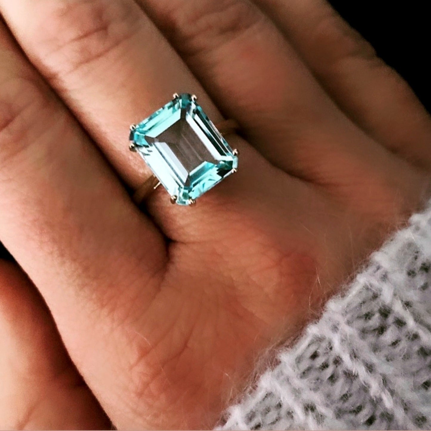 Statement Rings with Topaz or Amethyst - BKBLondon
