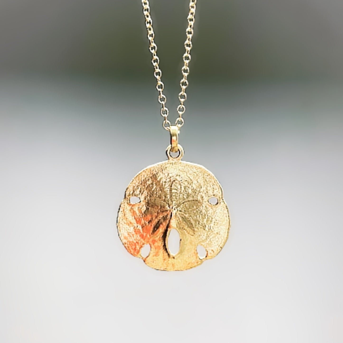 Small Sand Dollar Necklace - BKBLondon