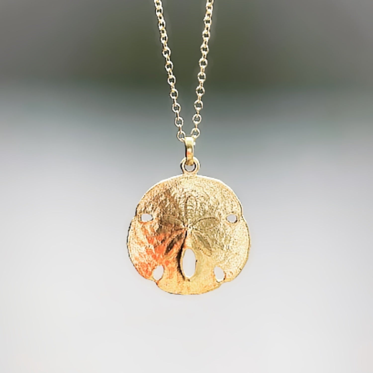 Small Sand Dollar Necklace - BKBLondon