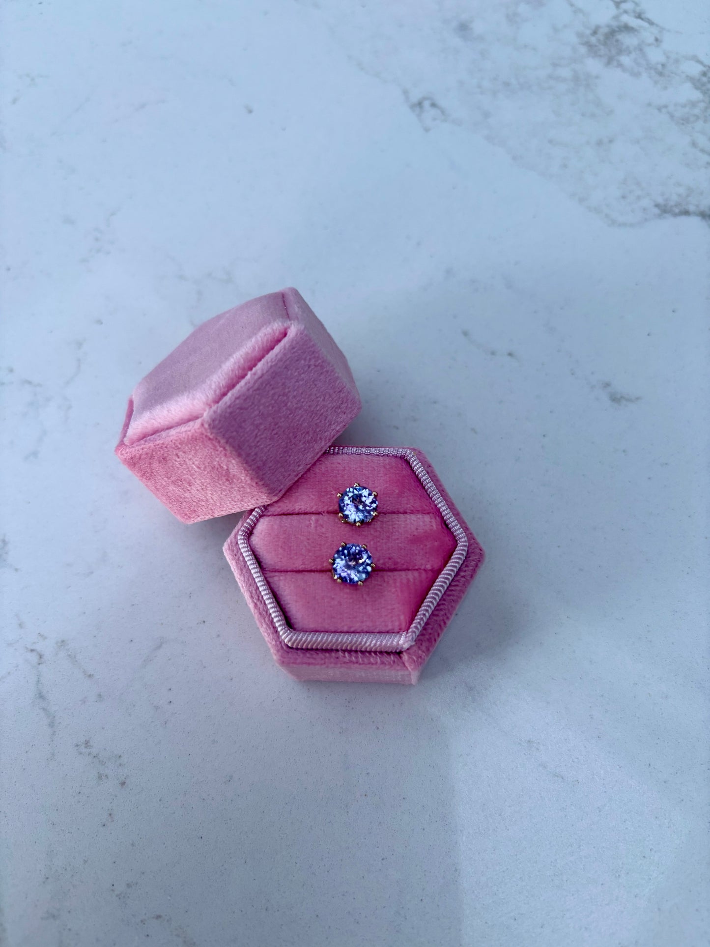 Gold Statement Stud Earrings