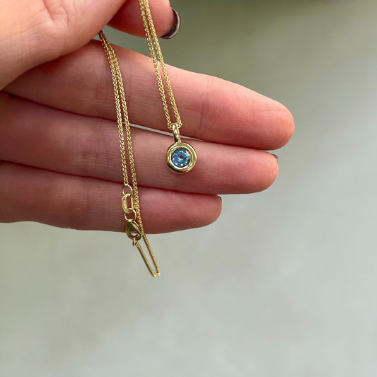 Birthstone necklace