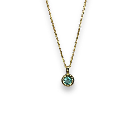 Birthstone necklace