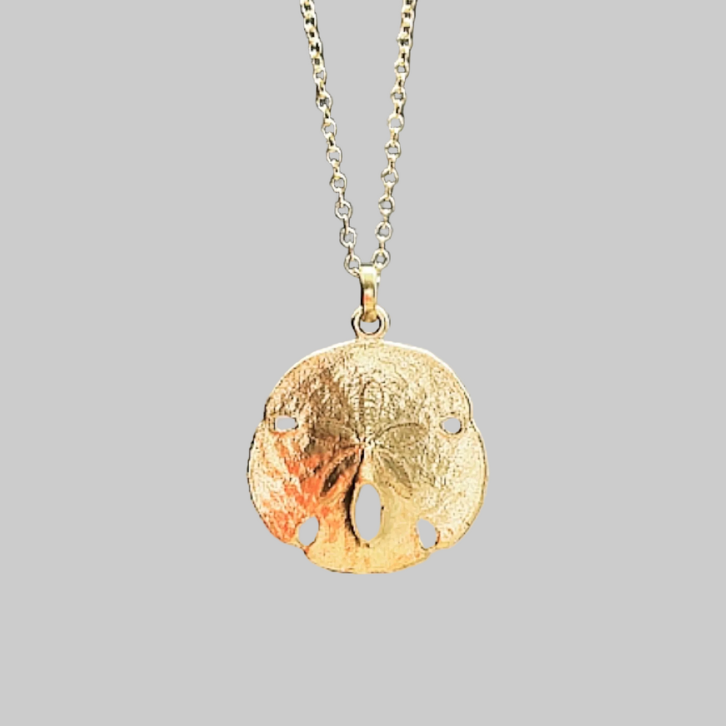 Small Sand Dollar Necklace