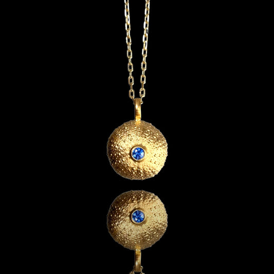 Sea Urchin Necklace in Gold vermeil - BKBLondon
