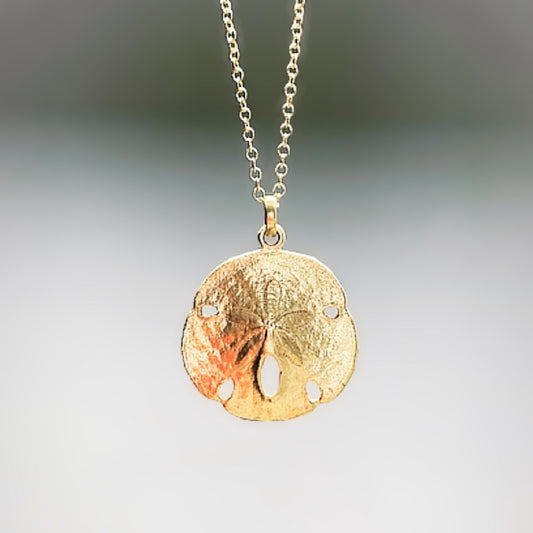 Small Sand Dollar Necklace - BKBLondon